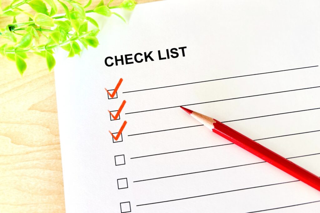 チェックリスト